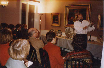 1997 год. Лекция и показ работ в Hillwood Museum. Washington.USA.